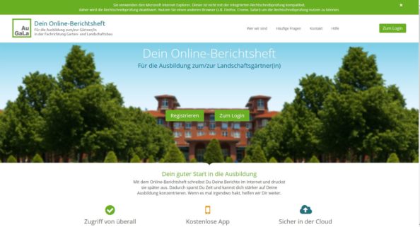 Ausbildung wird digital 03 Online - Berichtsheft