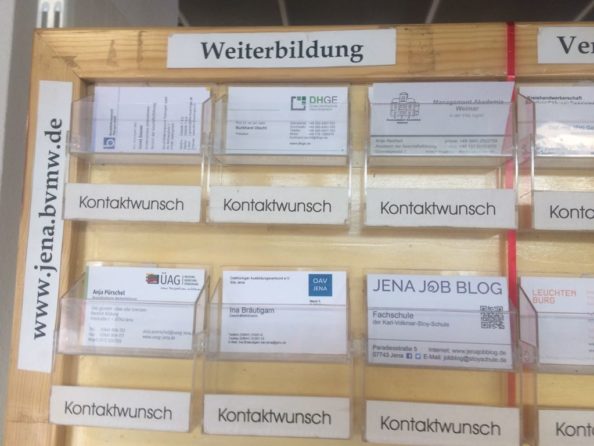 Flyer Visitenkartenparty